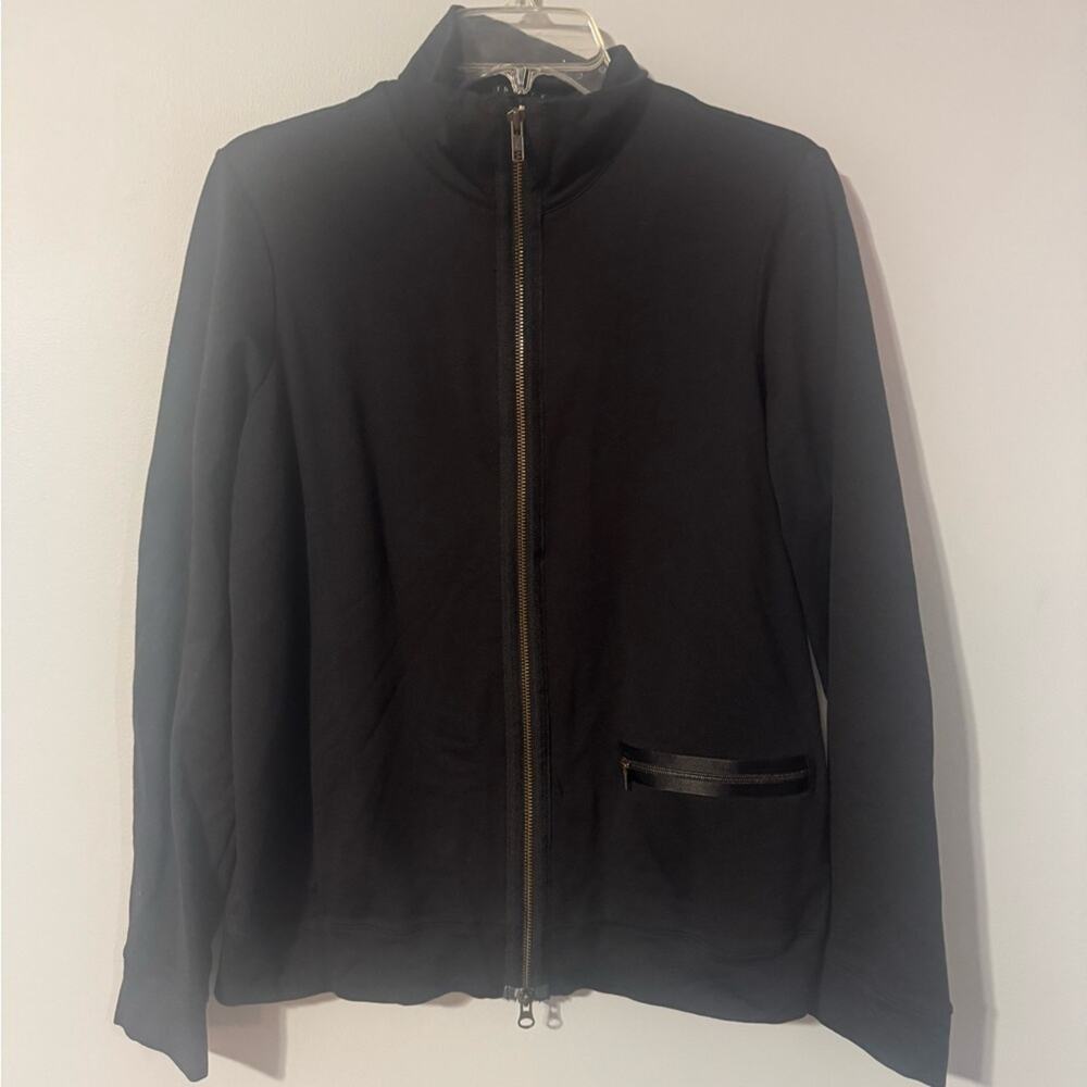 theory performance track jacket size large
